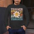 Retro Teacher Daisy Colorful Elementary School Teacher Men's Long Sleeve T-Shirt, funny design Retro Teacher Daisy Colorful Elementary School Teacher Men's Long Sleeve T-Shirt, funny design