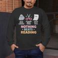Rock Paper Scissors Teacher Librarian Nothing Beats Reading Men's Long Sleeve T-Shirt, funny design Rock Paper Scissors Teacher Librarian Nothing Beats Reading Men's Long Sleeve T-Shirt, funny design