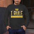 I Rule Math Ruler Mathematics Pun Math Teacher Men Women Girls Kids Men's Long Sleeve T-Shirt, funny design I Rule Math Ruler Mathematics Pun Math Teacher Men Women Girls Kids Men's Long Sleeve T-Shirt, funny design