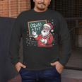 Santa Teacher 67 Math Christmas Xmas Holiday Number 67 Men's Long Sleeve T-Shirt, funny design Santa Teacher 67 Math Christmas Xmas Holiday Number 67 Men's Long Sleeve T-Shirt, funny design