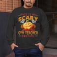 This Is My Scary Gym Teacher Costume Pumpkin Halloween Men Women Men's Long Sleeve T-Shirt, funny design This Is My Scary Gym Teacher Costume Pumpkin Halloween Men Women Men's Long Sleeve T-Shirt, funny design