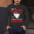 This Is My Scary Science Teacher Costume Ghost Halloween Men's Long Sleeve T-Shirt, funny design This Is My Scary Science Teacher Costume Ghost Halloween Men's Long Sleeve T-Shirt, funny design