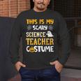 This Is My Scary Science Teacher Halloween Costumes Men Women Kids Men's Long Sleeve T-Shirt, funny design This Is My Scary Science Teacher Halloween Costumes Men Women Kids Men's Long Sleeve T-Shirt, funny design