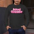School Counselor Back To School Teacher Life Men's Long Sleeve T-Shirt, funny design School Counselor Back To School Teacher Life Men's Long Sleeve T-Shirt, funny design