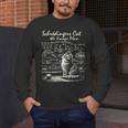SchröDinger's Cat Escape Plan Science Teacher For Men Women Kids Men's Long Sleeve T-Shirt, funny design SchröDinger's Cat Escape Plan Science Teacher For Men Women Kids Men's Long Sleeve T-Shirt, funny design