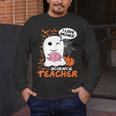 Science Teacher Cute Ghost Halloween Teacher Men Women Men's Long Sleeve T-Shirt, funny design Science Teacher Cute Ghost Halloween Teacher Men Women Men's Long Sleeve T-Shirt, funny design