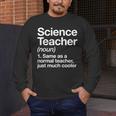 Science Teacher Definition Back To School First Day Men's Long Sleeve T-Shirt, funny design Science Teacher Definition Back To School First Day Men's Long Sleeve T-Shirt, funny design