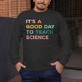 Science Teacher Its A Good Day To Teach Science Earth Men's Long Sleeve T-Shirt, funny design Science Teacher Its A Good Day To Teach Science Earth Men's Long Sleeve T-Shirt, funny design