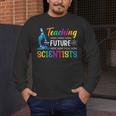 Science Teacher Teaching Future Scientists School Instructor Men's Long Sleeve T-Shirt, funny design Science Teacher Teaching Future Scientists School Instructor Men's Long Sleeve T-Shirt, funny design