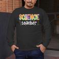 Science Teacher Tie Dye Science Teaching Back To School Men's Long Sleeve T-Shirt, funny design Science Teacher Tie Dye Science Teaching Back To School Men's Long Sleeve T-Shirt, funny design