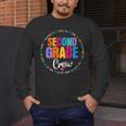 Second Grade Crew 2nd Back To School Teacher Team Squad Men's Long Sleeve T-Shirt, funny design Second Grade Crew 2nd Back To School Teacher Team Squad Men's Long Sleeve T-Shirt, funny design