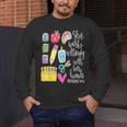 She Works Willingly With Her Hands Proverbs Daycare Teacher Men Women Men's Long Sleeve T-Shirt, funny design She Works Willingly With Her Hands Proverbs Daycare Teacher Men Women Men's Long Sleeve T-Shirt, funny design