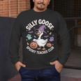 Silly Goose Spooky Teacher Club Halloween Witch Ghost Men's Long Sleeve T-Shirt, funny design Silly Goose Spooky Teacher Club Halloween Witch Ghost Men's Long Sleeve T-Shirt, funny design