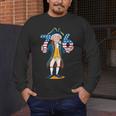 Six Seven 6 7 7 6 George Washington Teacher American Men's Long Sleeve T-Shirt, funny design