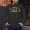 Sixth Grade Teacher Student Camouflage Back To School Men's Long Sleeve T-Shirt, funny design