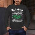 Sleighing Math Problem Xmas In Math Teacher Christmas Men Women Men's Long Sleeve T-Shirt, funny design Sleighing Math Problem Xmas In Math Teacher Christmas Men Women Men's Long Sleeve T-Shirt, funny design