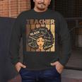 Smart Teacher Afro Girl Melanin African American Wowen Men's Long Sleeve T-Shirt, funny design