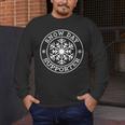 Snow Day Supporter Teacher Student Winter Snowflake Men's Long Sleeve T-Shirt, funny design