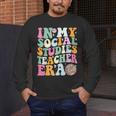 In My Social Studies Teacher Era Cute Social Studies Teacher Men's Long Sleeve T-Shirt, funny design In My Social Studies Teacher Era Cute Social Studies Teacher Men's Long Sleeve T-Shirt, funny design