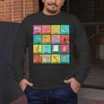Spanish Teacher Back To School Maestra Dual Language Crew Men's Long Sleeve T-Shirt, funny design