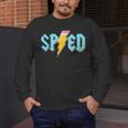 Special Education SPED Rocks Teacher Back To School Rock Men's Long Sleeve T-Shirt, funny design Special Education SPED Rocks Teacher Back To School Rock Men's Long Sleeve T-Shirt, funny design