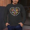 Special Education Squad Dream Team SPED Teacher Appreciation Men's Long Sleeve T-Shirt, funny design Special Education Squad Dream Team SPED Teacher Appreciation Men's Long Sleeve T-Shirt, funny design