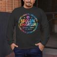Special Education Squad Dream Team SPED Teacher Back School Men's Long Sleeve T-Shirt, funny design