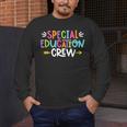 Special Educators Special Ed Teacher Special Education Crew Men's Long Sleeve T-Shirt, funny design
