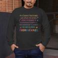 Sped Teacher I Work With Kids Behavior Specialist ABA Men's Long Sleeve T-Shirt, funny design Sped Teacher I Work With Kids Behavior Specialist ABA Men's Long Sleeve T-Shirt, funny design