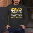 Spelling Bee Costume For a Halloween Teacher Pun Women Men's Long Sleeve T-Shirt, funny design Spelling Bee Costume For a Halloween Teacher Pun Women Men's Long Sleeve T-Shirt, funny design