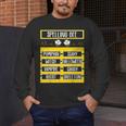Spelling Bee Halloween Teachers Bee Spelling Competition Men's Long Sleeve T-Shirt, funny design Spelling Bee Halloween Teachers Bee Spelling Competition Men's Long Sleeve T-Shirt, funny design