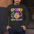 Spooky ESOL Teacher Halloween ESOL Teaching Coquette Men's Long Sleeve T-Shirt, funny design Spooky ESOL Teacher Halloween ESOL Teaching Coquette Men's Long Sleeve T-Shirt, funny design