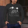 Square Root 82 Year Old Teacher 82nd Birthday For Men Women Kids Men's Long Sleeve T-Shirt, funny design