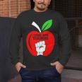 I Stand With Teachers Tshirt Men's Long Sleeve T-Shirt, funny design I Stand With Teachers Tshirt Men's Long Sleeve T-Shirt, funny design