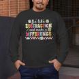 Be Like Subtraction And Make A Difference Math Teacher Men's Long Sleeve T-Shirt, funny design Be Like Subtraction And Make A Difference Math Teacher Men's Long Sleeve T-Shirt, funny design
