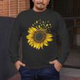 Sunflower Puzzle Pieces Autism Awareness For Mom Teacher For Women Men's Long Sleeve T-Shirt, funny design Sunflower Puzzle Pieces Autism Awareness For Mom Teacher For Women Men's Long Sleeve T-Shirt, funny design
