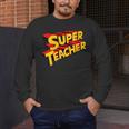 Super Teacher SuperTeacher Men's Long Sleeve T-Shirt, funny design Super Teacher SuperTeacher Men's Long Sleeve T-Shirt, funny design
