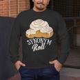 Synonym Roll Teacher And Grammar Geeks Pun For Men Women Kids Men's Long Sleeve T-Shirt, funny design Synonym Roll Teacher And Grammar Geeks Pun For Men Women Kids Men's Long Sleeve T-Shirt, funny design