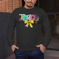 Teach Coquette Bow Teacher Back To School Happy First Day Men's Long Sleeve T-Shirt, funny design Teach Coquette Bow Teacher Back To School Happy First Day Men's Long Sleeve T-Shirt, funny design
