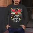 I Teach The Cutest Apples In The Orchard Cute Fall Teacher Men's Long Sleeve T-Shirt, funny design I Teach The Cutest Apples In The Orchard Cute Fall Teacher Men's Long Sleeve T-Shirt, funny design