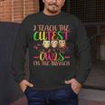 I Teach The Cutest Owls Christmas Or Teachers Day Men's Long Sleeve T-Shirt, funny design