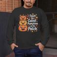 i Teach The Cutest Pumpkins In The Patch Teacher Halloween Men's Long Sleeve T-Shirt, funny design i Teach The Cutest Pumpkins In The Patch Teacher Halloween Men's Long Sleeve T-Shirt, funny design