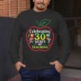 Teacher Celebrating 30 Years Of Teaching Students School Men's Long Sleeve T-Shirt, funny design Teacher Celebrating 30 Years Of Teaching Students School Men's Long Sleeve T-Shirt, funny design