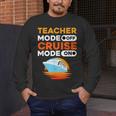 Teacher Cruise Shirt Cruise Mode Men Women Men's Long Sleeve T-Shirt, funny design Teacher Cruise Shirt Cruise Mode Men Women Men's Long Sleeve T-Shirt, funny design