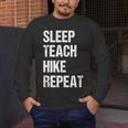 Teacher Hiking Shirt Teaching Hiker T Shirt Men's Long Sleeve T-Shirt, funny design Teacher Hiking Shirt Teaching Hiker T Shirt Men's Long Sleeve T-Shirt, funny design