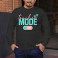 Teacher Mode Off Happy Last Day Of School Summer Break Men Women Men's Long Sleeve T-Shirt, funny design