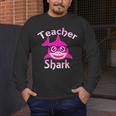 Teacher Shark Female Teacher Men's Long Sleeve T-Shirt, funny design Teacher Shark Female Teacher Men's Long Sleeve T-Shirt, funny design
