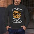 Teacher Shirt I Teach Smart Cookies Shirt Nerd Tee Men's Long Sleeve T-Shirt, funny design Teacher Shirt I Teach Smart Cookies Shirt Nerd Tee Men's Long Sleeve T-Shirt, funny design
