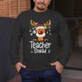 Teacher Squad Red Plaid Rudolph Reindeer Christmas Men's Long Sleeve T-Shirt, funny design Teacher Squad Red Plaid Rudolph Reindeer Christmas Men's Long Sleeve T-Shirt, funny design