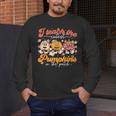 Teacher I Teach The Cutest Pumpkins In The Patch Fall Autumn Men's Long Sleeve T-Shirt, funny design Teacher I Teach The Cutest Pumpkins In The Patch Fall Autumn Men's Long Sleeve T-Shirt, funny design
